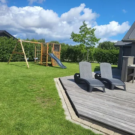 Tatil Evi Luxury Activity House With Wellness And Enclosed Garden Skovbyballe